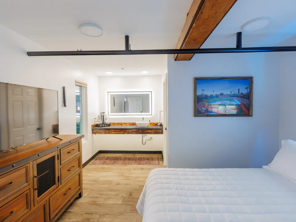 Another of the bedrooms